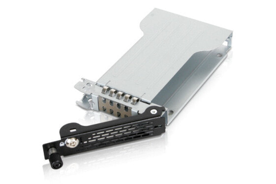 Icy Dock MB491TKL-B - 2.5" - Carrier panel - Serial ATA,Serial ATA II,Serial ATA III - 5,15 mm - Black,Silver - Metal