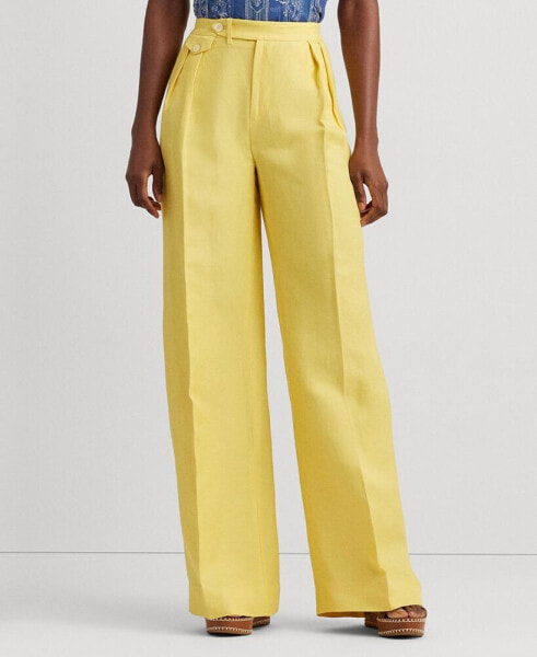 Women's High-Rise Wide-Leg Pants