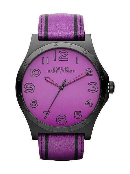 Marc Jacobs 302538 Women's Henry Purple Watch MBM1232