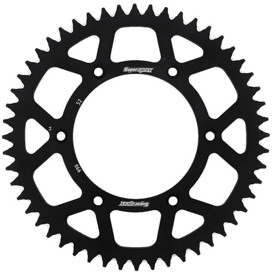 SUPERSPROX Aluminium KTM 520x52 RAL990X52BLK Rear Sprocket