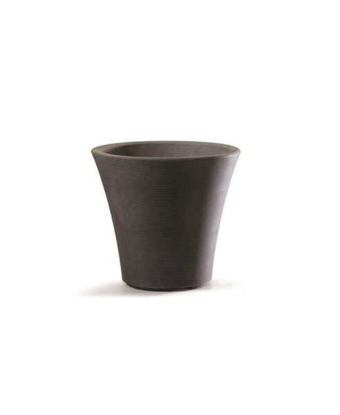 B08316S181 Pamploma Plastic Outdoor Planter Cappuccino 16 Inches