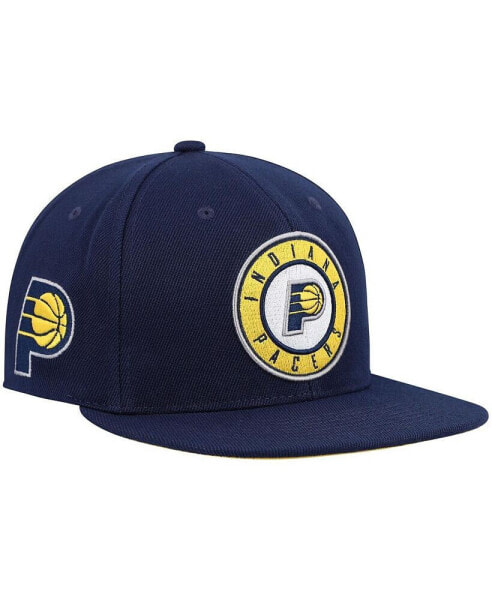 Men's Navy Indiana Pacers Core Side Snapback Hat