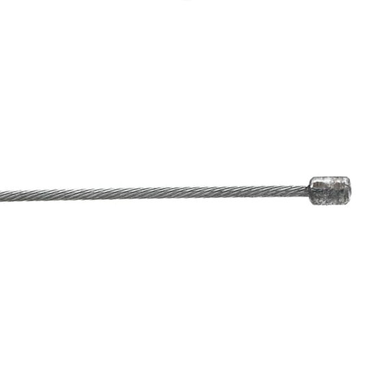 ELVEDES 1x19 Galvanized 1.25 mm Nipple 3x4 mm 2.25 m shift cable for brompton