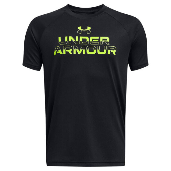 UNDER ARMOUR Tech Split Wordmark short sleeve T-shirt