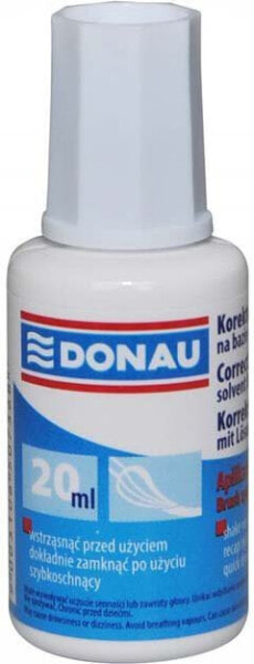 Корректирующая жидкость с кисточкой Donau KOREKTOR 20 мл