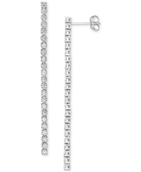 Серьги Macy's Diamond Linear