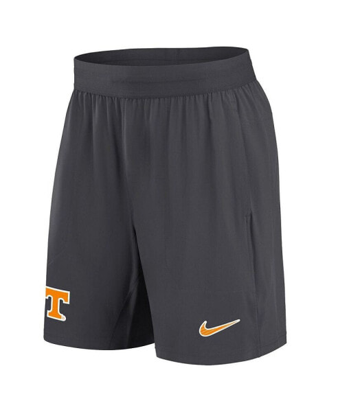 Men's Anthracite Tennessee Volunteers 2024 Sideline Performance Shorts