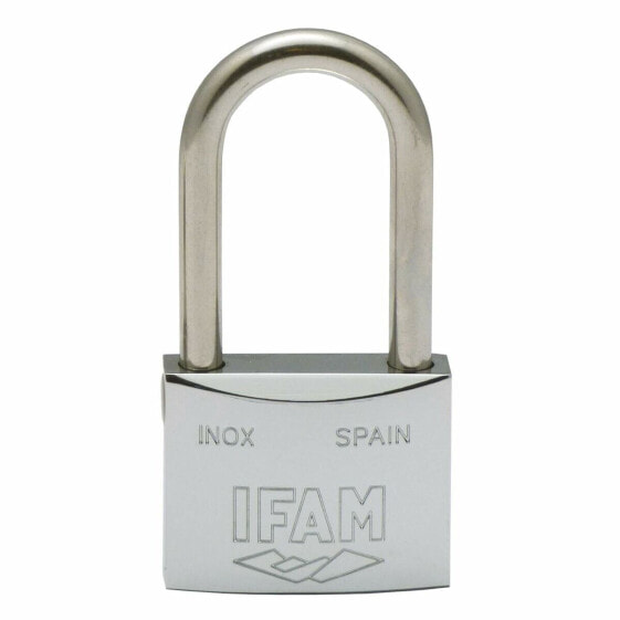 Замок с ключом IFAM INOX 50AL Нержавеющая сталь Длинный (5 cm)