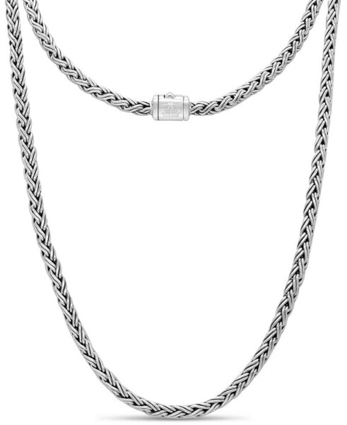 DEVATA paddy Oval 5mm Chain Necklace in Sterling Silver