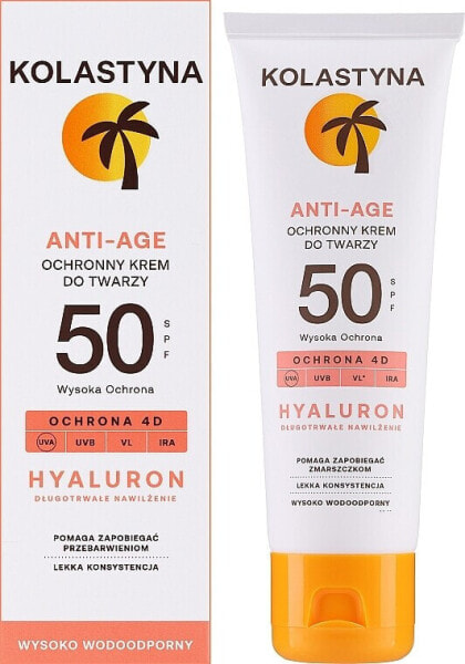 Anti-Aging-Schutzcreme für das Gesicht SPF 50