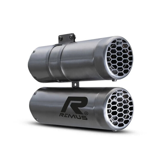 REMUS Double Mesh Stainless Steel R Nine T/Pure/Scrambler/Urban G/Urban S 21 homologated Slip On Muffler