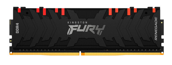 Kingston FURY Renegade RGB - 16 GB - 1 x 16 GB - DDR4 - 3000 MHz - 288-pin DIMM - Black