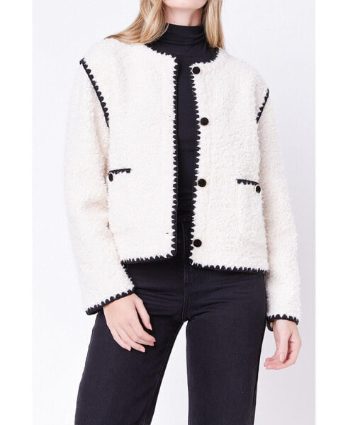 Women's Faux Shearling Jacket