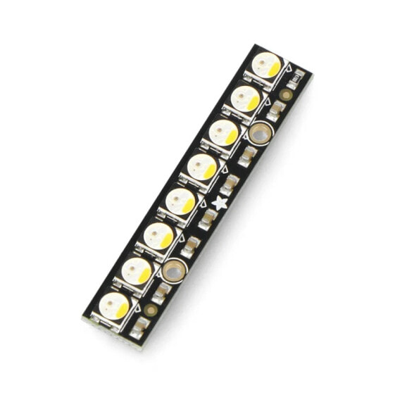Светодиодная лента NeoPixel Stick - 8 x RGBW 5050 - SK6812 - теплый белый - Adafruit 2867 (Электрика)