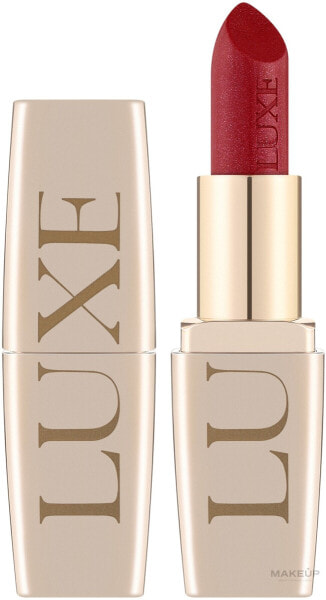 Feuchtigkeitsspendender Lippenstift "Luxe" - Avon Lipstick Luxe Red Haute