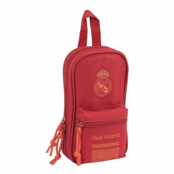 Пенал-рюкзак Real Madrid C.F. Красный 12 x 23 x 5 cm