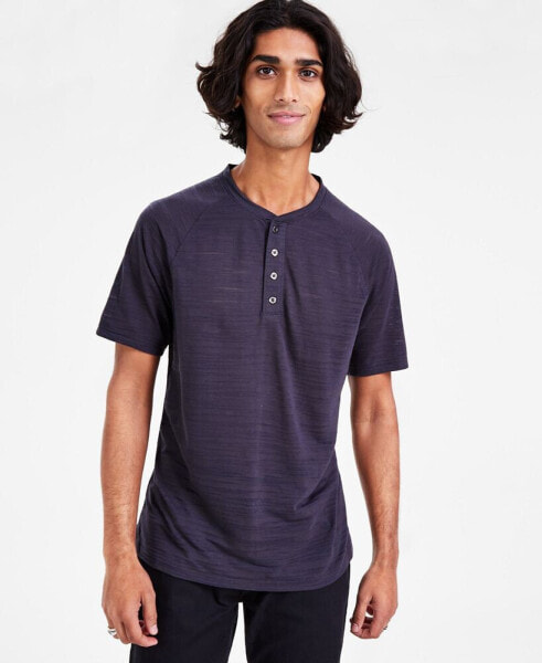 INC. International Concepts Men's Henley T-Shirt, Created for Macy's