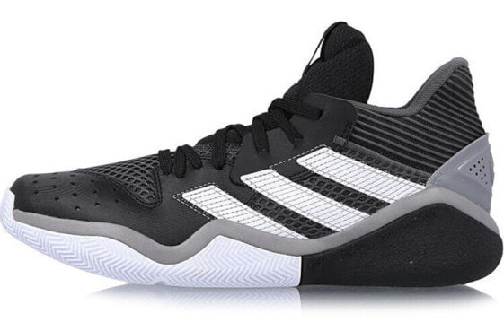 Кроссовки Adidas Harden Stepback 1 Harden Stepback черно-белые, мужские, баскетбольные