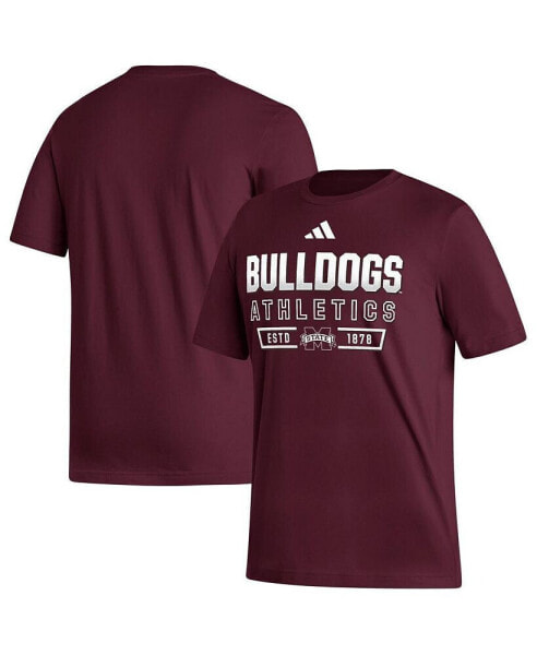 Men's Maroon Mississippi State Bulldogs Head of Class Fresh T-shirt