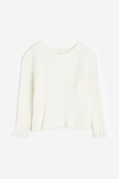 Rib-knit Sweater