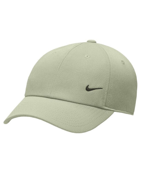 Men's and Women's Olive Swoosh Club Performance Adjustable Hat