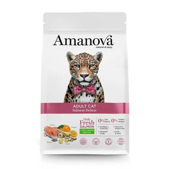 Корм для котов Amanova Salmon Deluxe Лососевый 1,5 Kg