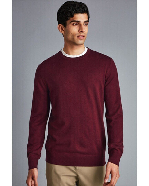 Charles Tyrwhitt Merino Wool Crew Neck Jumper Men's Xxl