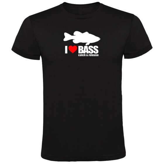 KRUSKIS I Love Bass short sleeve T-shirt