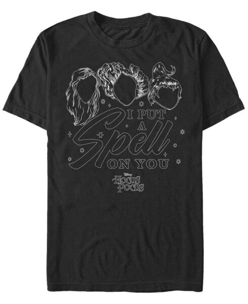 Men's Hocus Pocus Hair Sill Spell Short Sleeve T-shirt