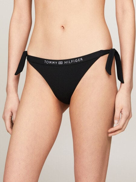 Tommy Logo Side-Tie Bikini Bottom