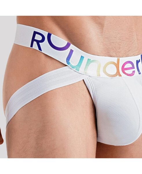 Белье прозрачное Rounderbum TRANSPARENT PRIDE [DUAL TECH] Jockstrap