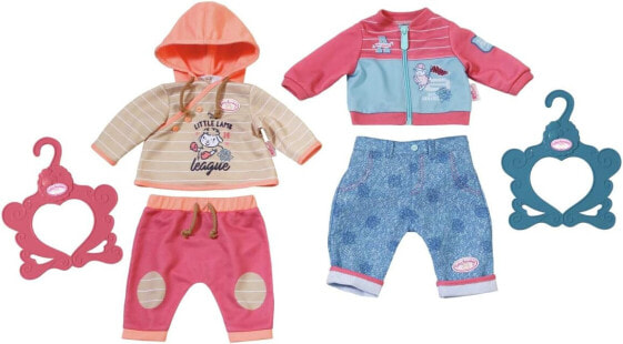 Zapf Creation 701430 Clothes for Dolls, Multi-Coloured