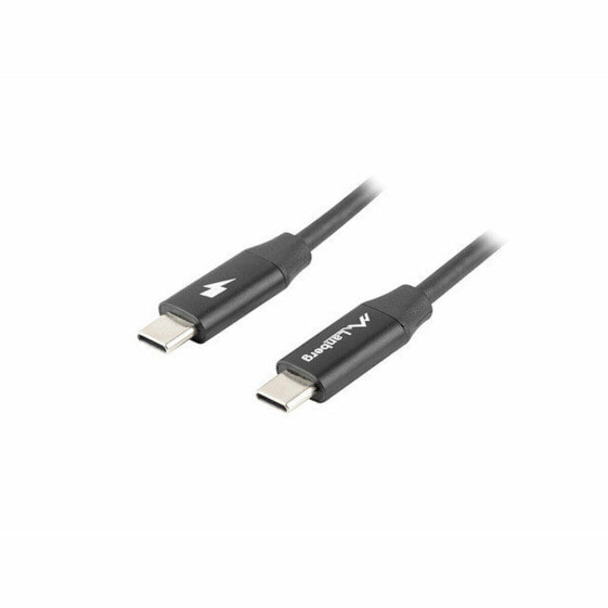 Кабель USB C Lanberg CA-CMCM-40CU-0010-BK 1 m