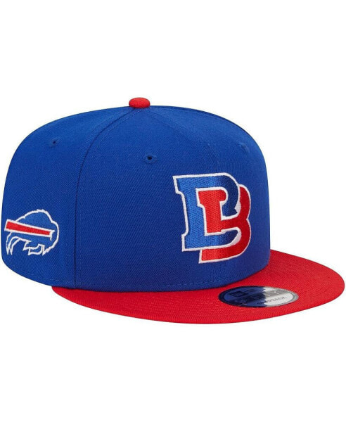 Men's Royal, Red Buffalo Bills City Originals 9FIFTY Snapback Hat