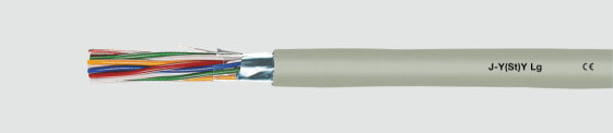 Helukabel 33018 - Low voltage cable - Grey - Cooper - 0.8 mm² - 21 kg/km - -30 - 70 °C