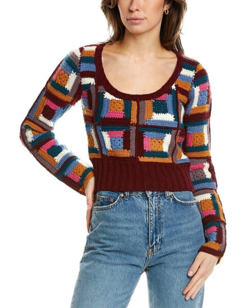Женский свитер SEA NY Camryn Wool