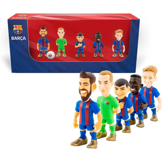 MINIX Pack 5 Figures 7 cm Barcelona