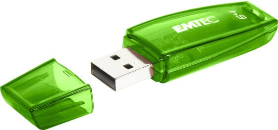 Флеш-накопитель EMTEC 64 ГБ USB 2.0 - 15 МБ/с Сапфировая зелень