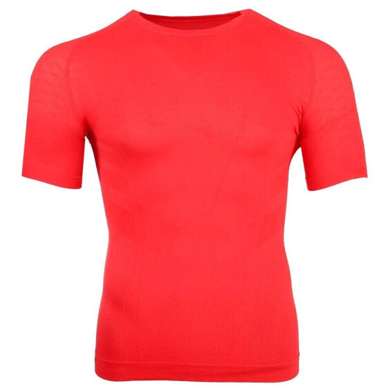 Diadora Act Crew Neck Short Sleeve Athletic T-Shirt Mens Burgundy Casual Tops 17