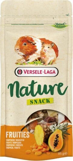 Лакомство Versele-Laga Nature Snack Fruities - Сушеные фрукты для грызунов и кроликов, уп. 85гун.