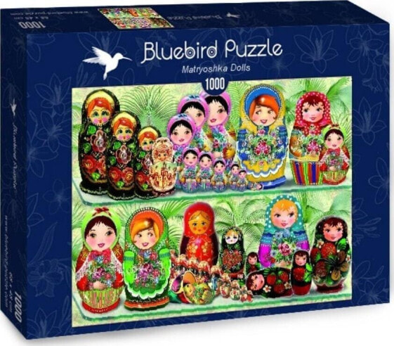 Bluebird Puzzle Puzzle 1000 Rosyjskie laleczki-Matryjoszki