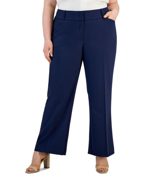 Plus and Petite Plus Size Curvy Bootcut Pants, Created for Macy's