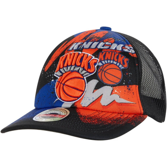 [HHSS2993-NYKYYPPPBLCK] MENS NBA NY KNICKS HYPER TRUCKER SNAPBACK