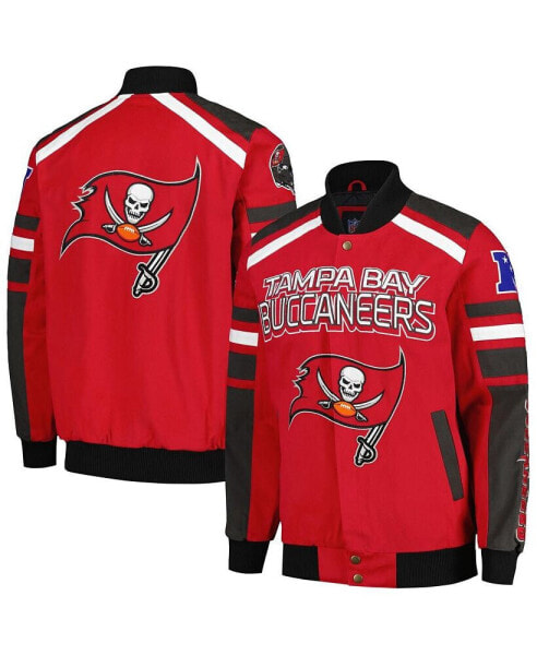 Куртка для мужчин G-III Sports by Carl Banks Tampa Bay Buccaneers Power Forward Racing, красная.