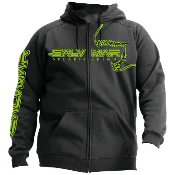 SALVIMAR Logo full zip sweatshirt