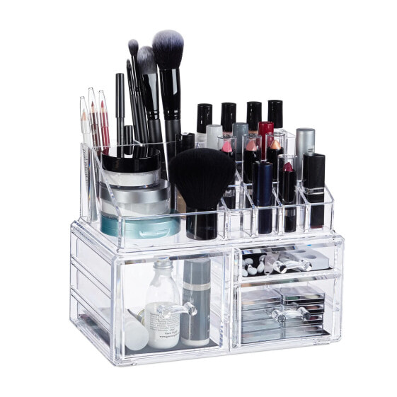 Make-Up Organizer mit 3 Schubladen