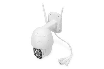 Камера видеонаблюдения Digitus Smart Full HD PT Outdoor Camera with Auto-Tracking, Dual LED, WLAN + Voice Control