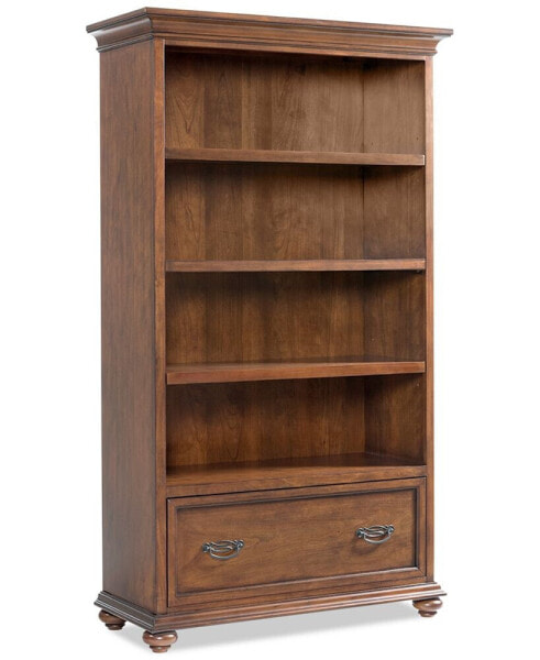 Clinton Hill Cherry Home Office Open Bookcase