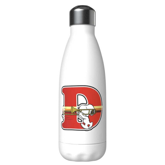 SNOOPY Letter D Customized Stainless Steel Bottle 550ml