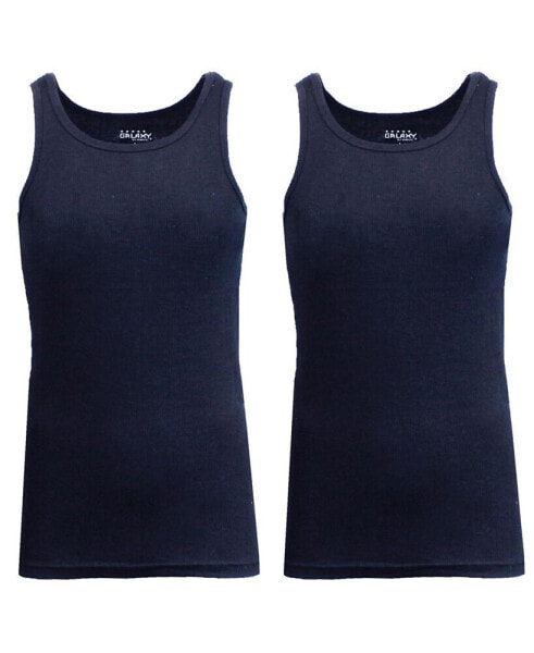 Men's Famous Heavyweight Ribbed Tank Top, Pack of 2